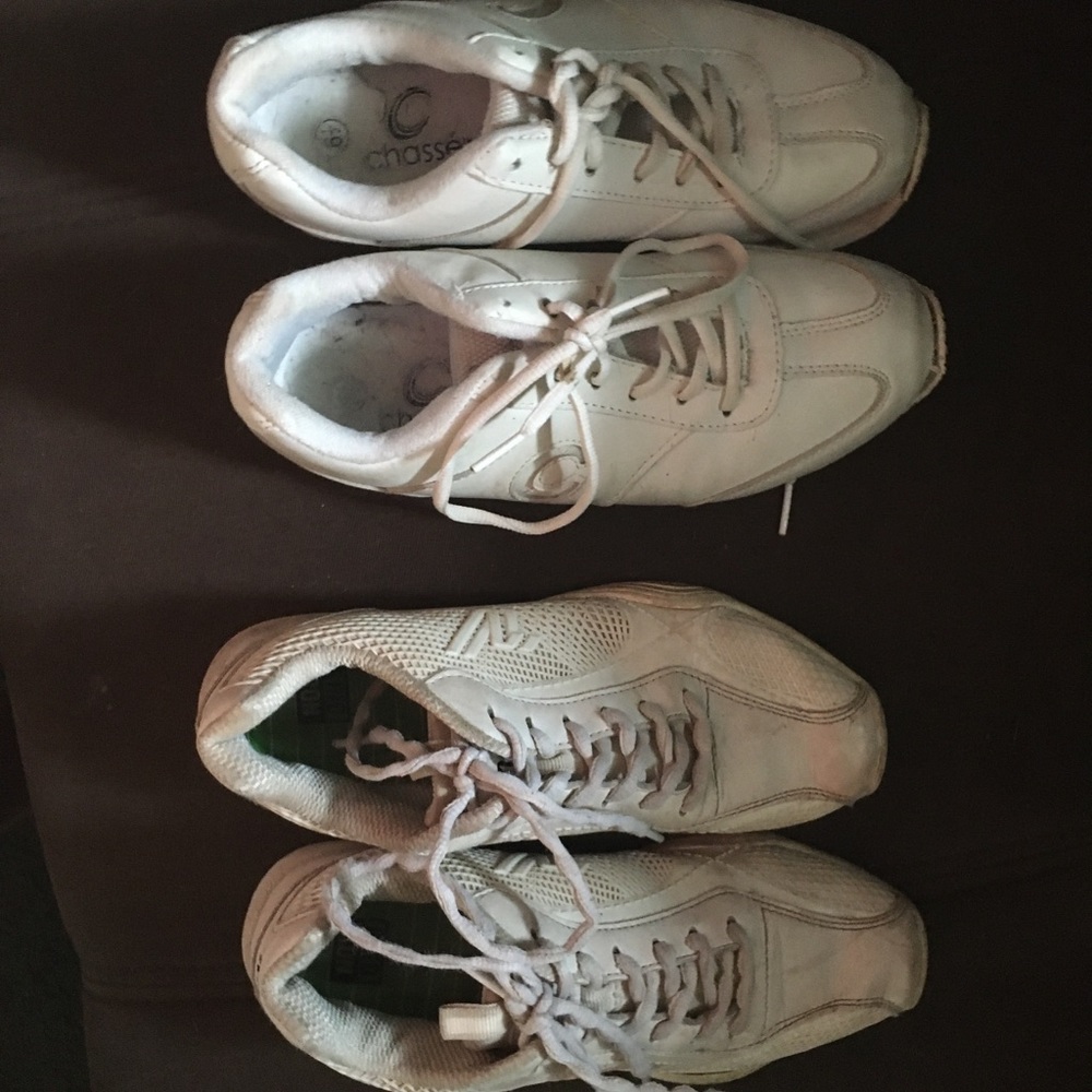 Cheer shoes , used, I just don’t cheer anymore.